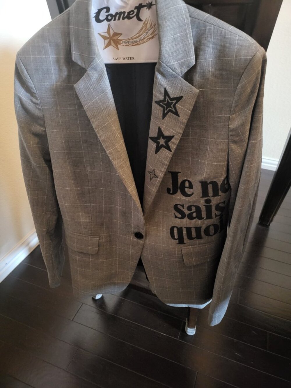 Zadig & Voltaire Plaid Blazer Size 36 - Picture 3 of 8